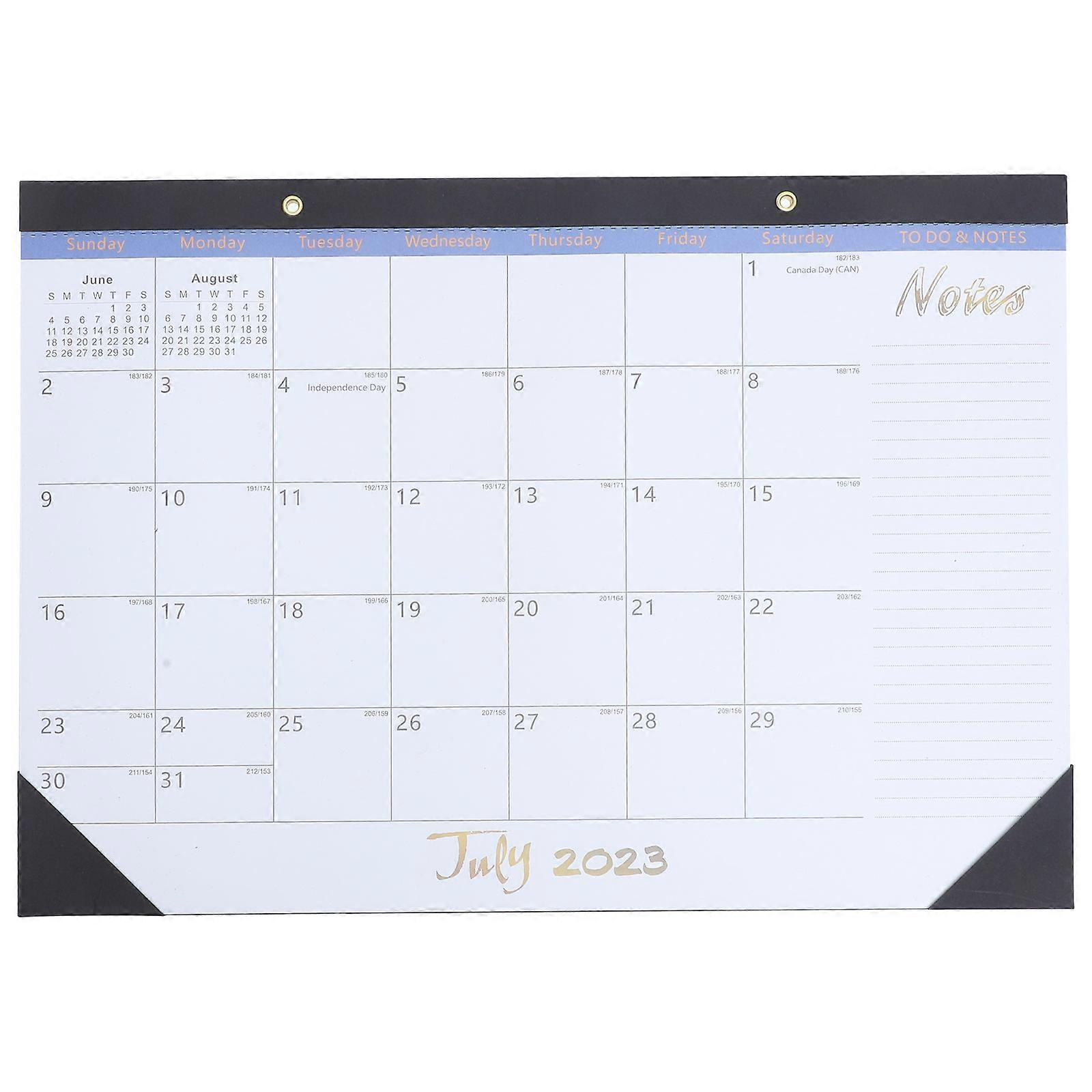 Family Wall Calendar Hanging Calendar Event Recording present for Simple Design 1Pcs