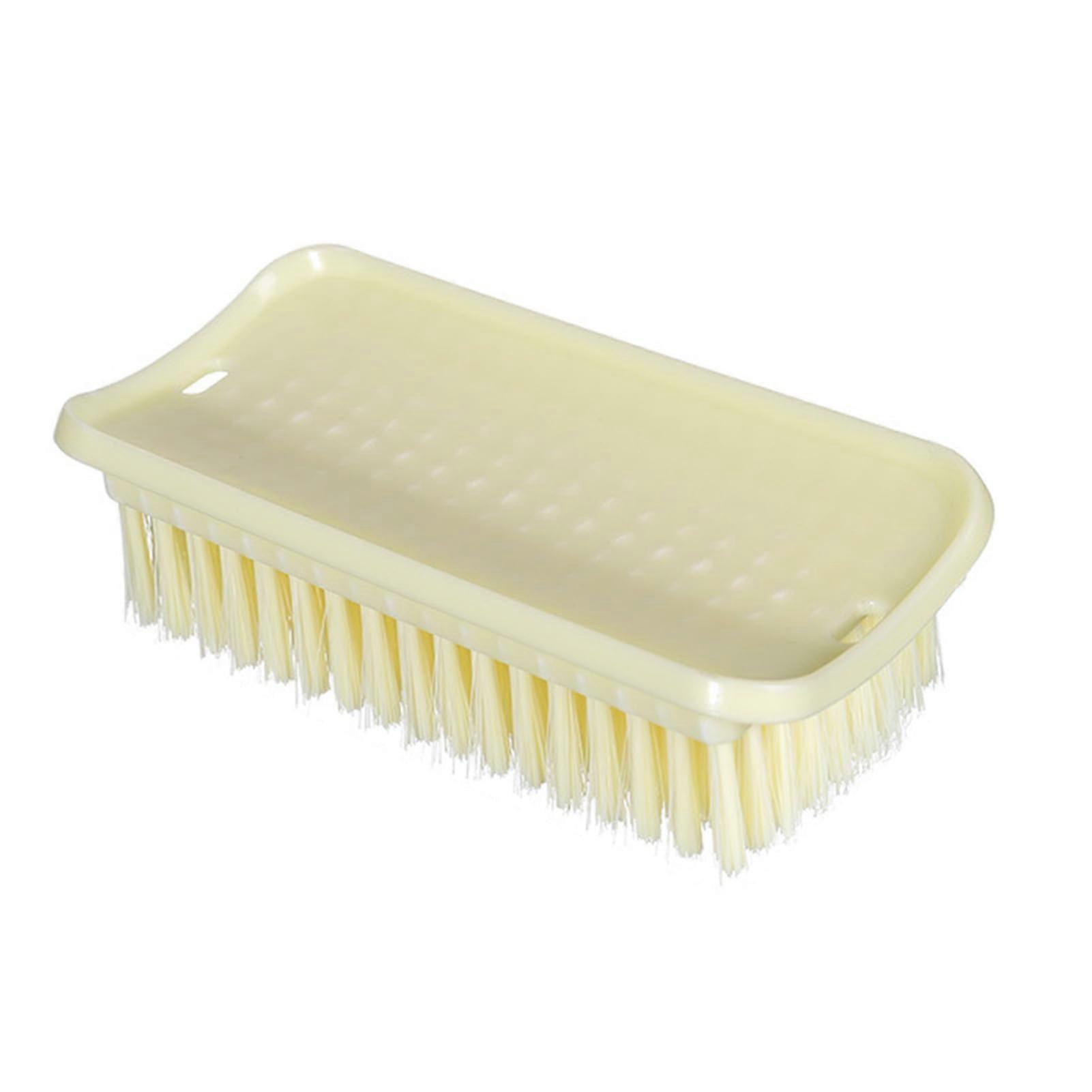 Soft bristle exfoliating brush PP shoe cleaning brush for washing clothes and removing stains