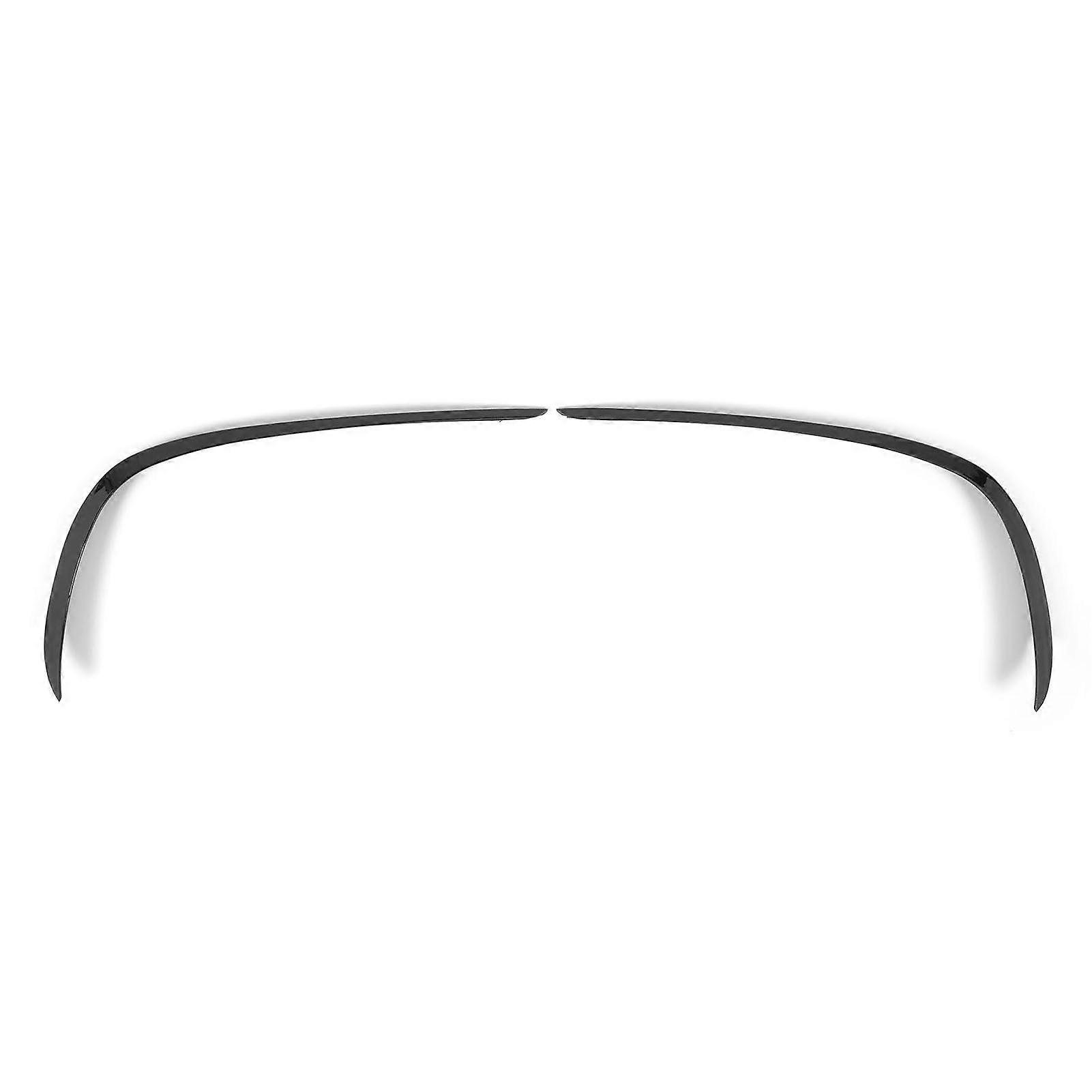 1 Pair Front Bumper Lip Splitter Gloss Black Car Spoiler Diffuser Replacement For Benz GLE?Class W166 AMG?Line C292