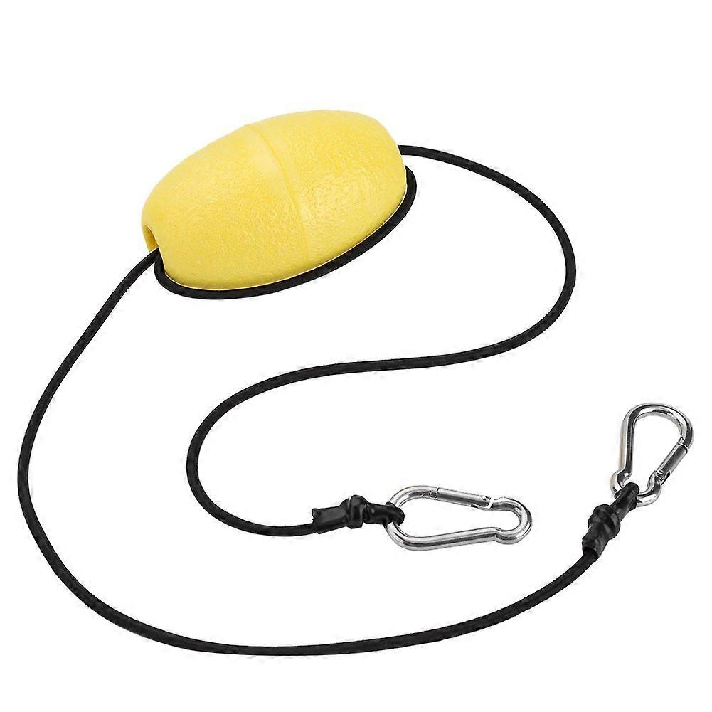 Drift Anchor Rope for Kayak, 50ft Tow Nylon Rope with EVA Buoy and Steel Clips, Kayak Canoe Drift Marker Accessory