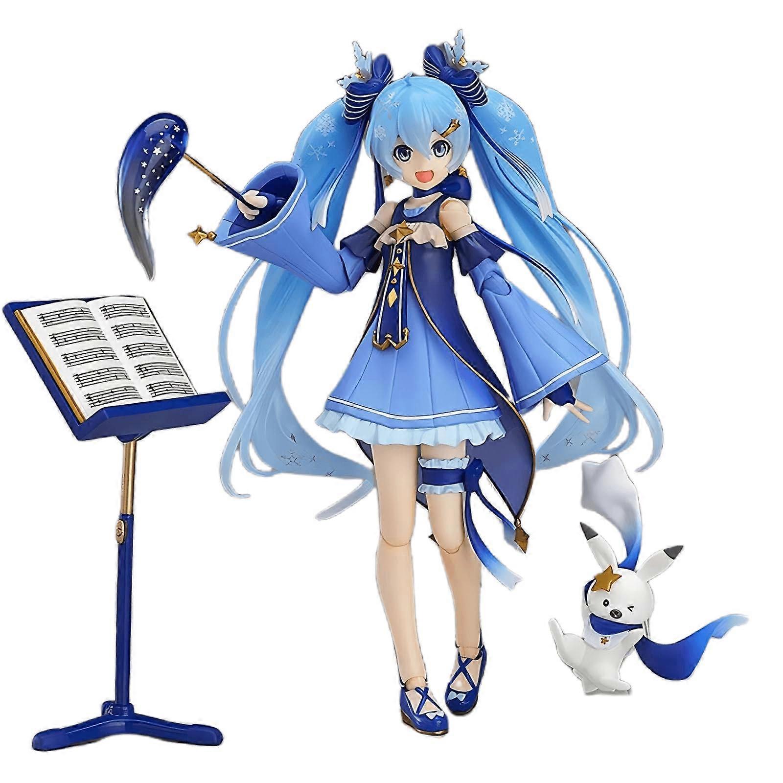 Anime Figures Character Models 14 cm Movable Interchangeable Dolls for Collection and Display