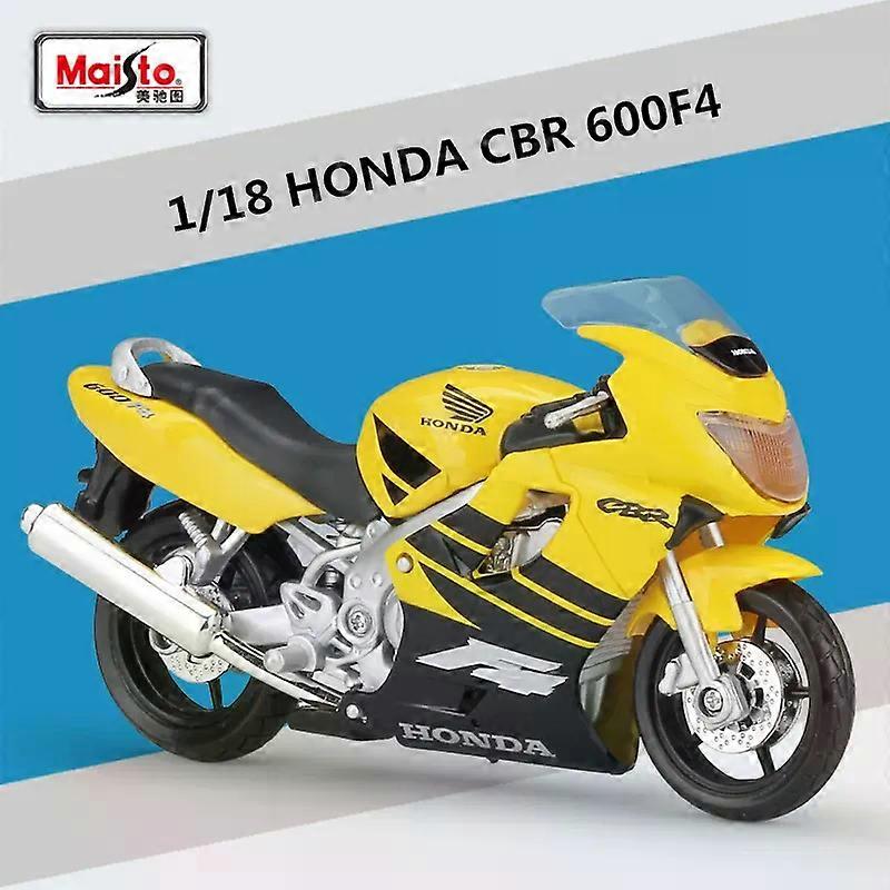 Honda CBR 600F4 Μοντέλο μοτοσικλετών κραμάτων Diecast Metal Toy Race Μοτοσικλέτα Μοντέλο Προσομοίωσης Συλλογή Παιδικό Δώρο