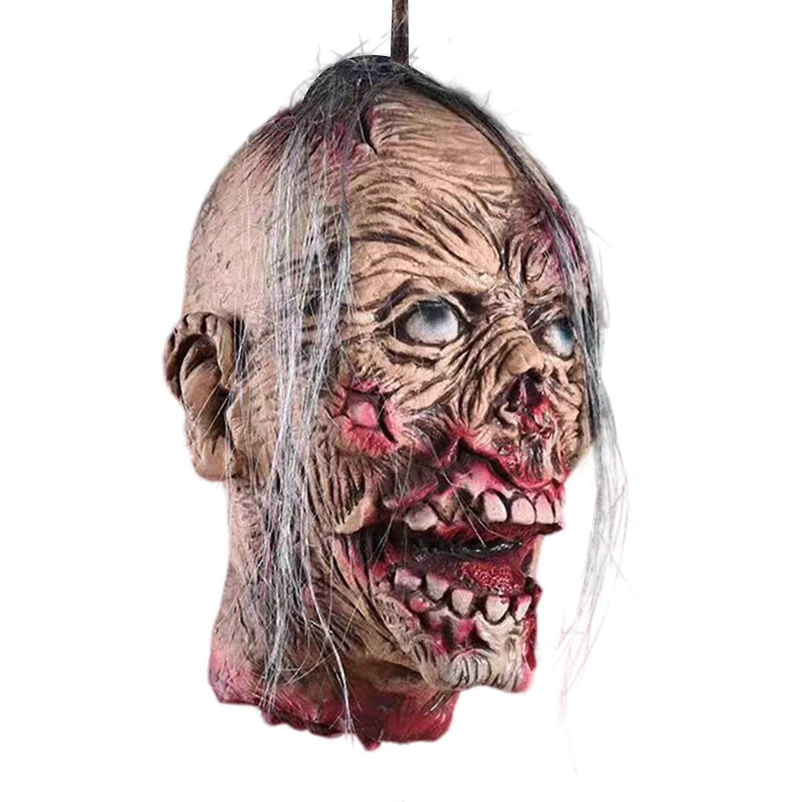 Separated Head Decoration Halloween Horror Doll Prop For Walking Decor Size One Size Material Plastic