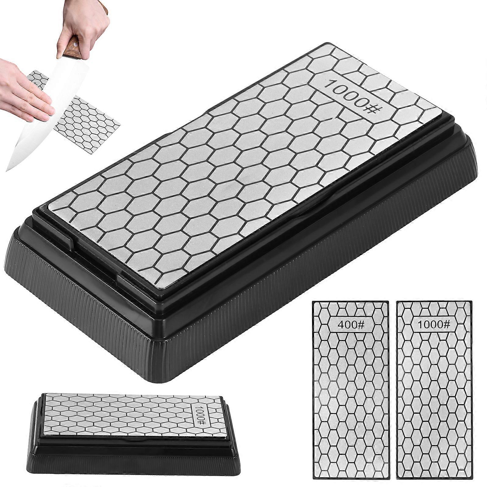 Silicon Carbide Honeycomb Sharpener (400#/1000#) with Base