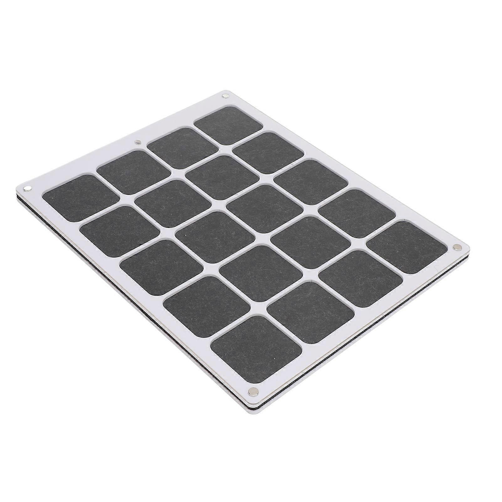 Medal Coin Holder Military Challenge Commemorative Coin Display Case S White Frame