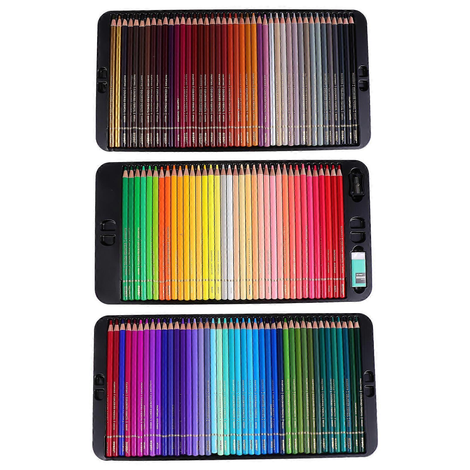 Coloring Pencils Colored Pencils Art Supplies For Art Practice Cylindrical Multi 17.5X0.8cm Sketching 120Pcs
