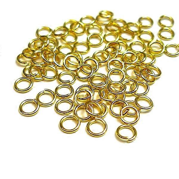 Επιχρυσωμένο Δαχτυλίδι Θηλιές 5mm 30-pack