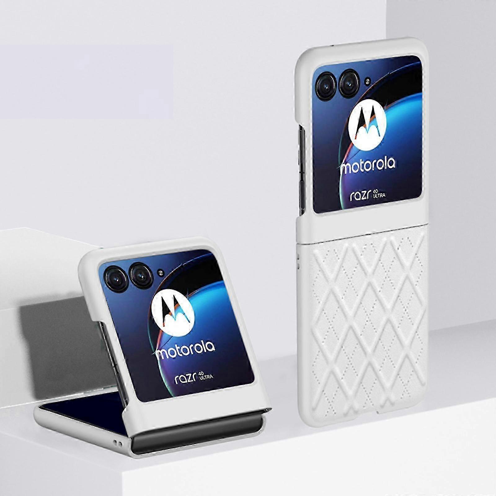 Custodia in pelle per Motorola Razr Plus 2023, per custodia Motorola Razr 40 Ultra, custodia antiurto sottile in pelle PU per Motorola Razr 40 Ultra