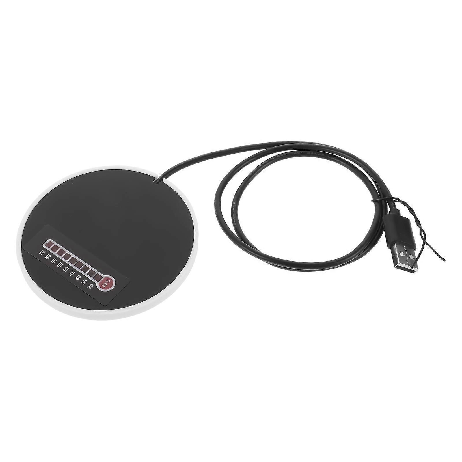 Rubber Mug Warmer for Desk with Even Heat and Fast Heating Ideal for Office or Home Use Assorted Color
