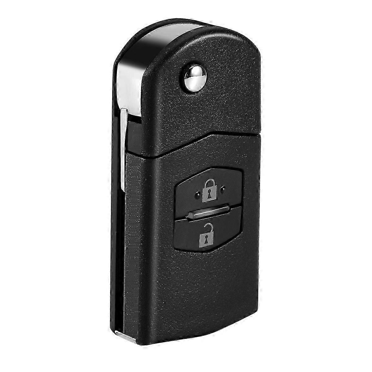 Black Replacement 2 Button Keyless Entry Remote Control Key Fob Clicker for MAZDA 3 5 6