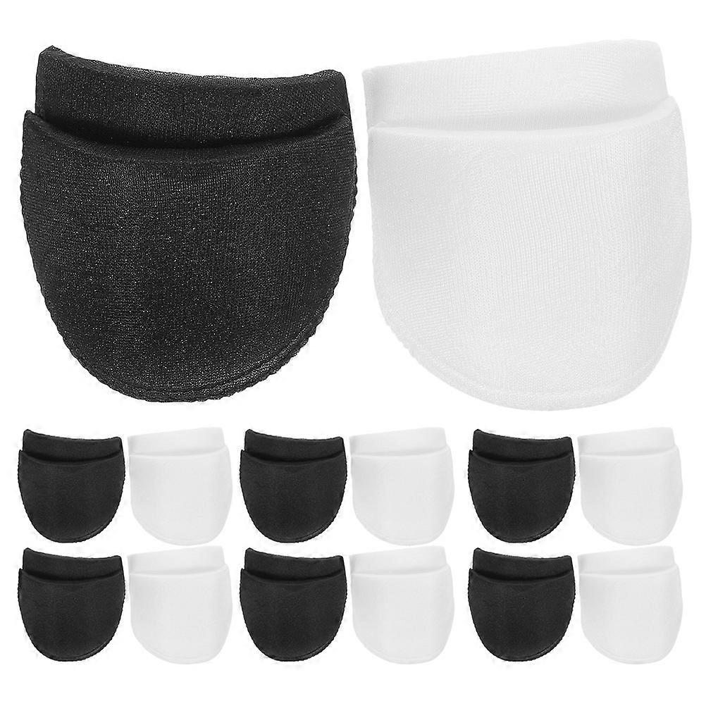 Damkläder Axelvaddar Praktiska svampkuddar för kavaj Kläder vit 16.00X9.00X1.20cm stretch axlar 25par