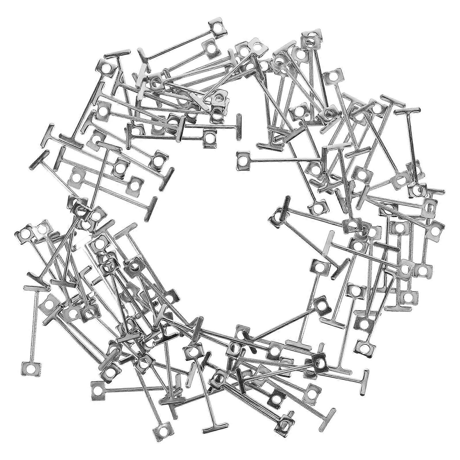 Ceramic Tile Leveling Spacers Metal Needle Kitchen Bedroom Flooring 100Pack