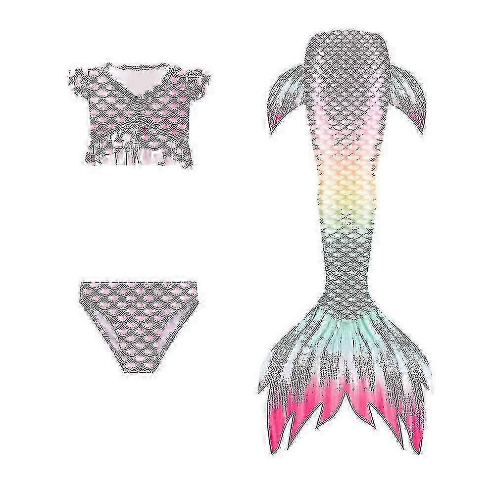 Maillot de bain sirène enfant Maillot de bain queue de sirène