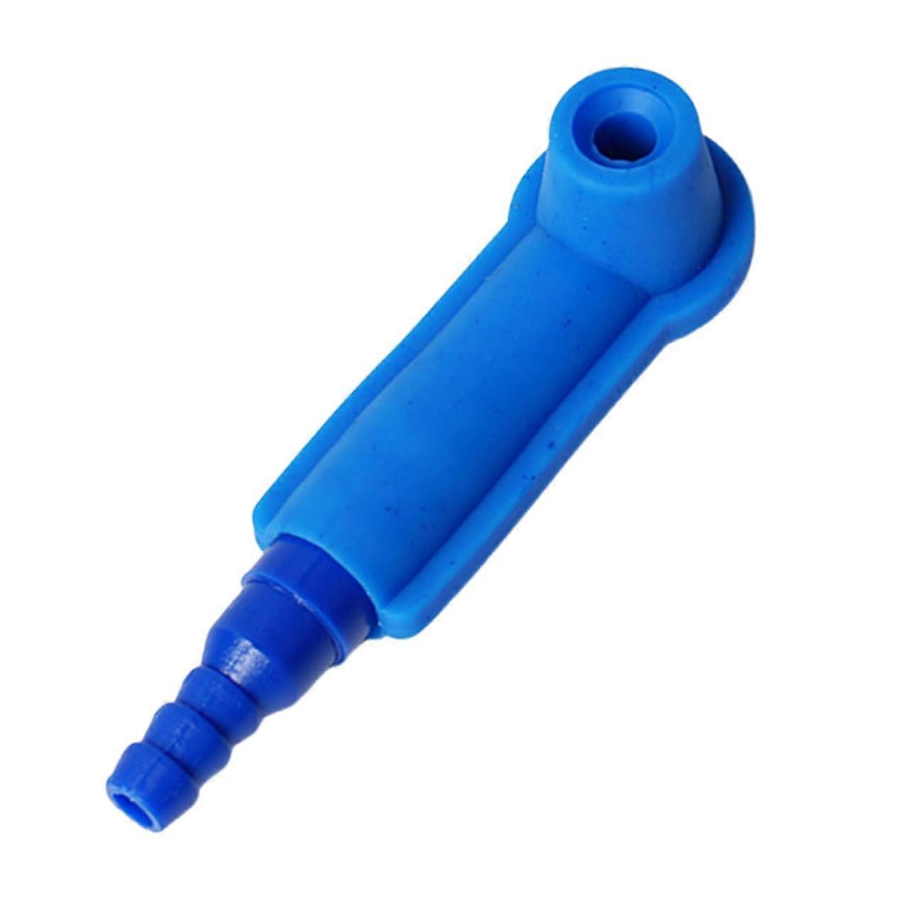 Brake Oil Connection Tool Universal Fluid Plug Brake Fluid Change Adapter Blue Plastic for Vehicles