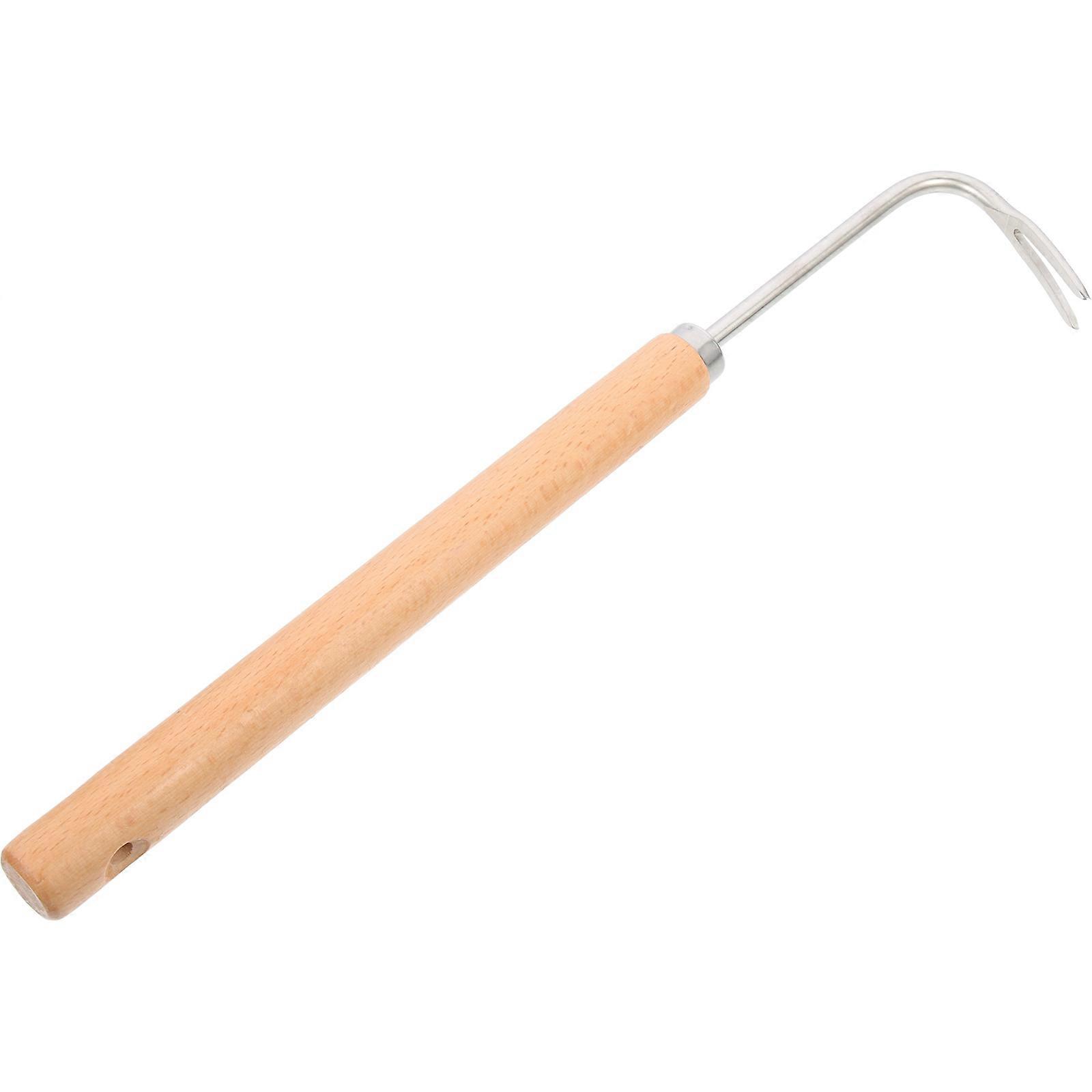 Stainless Steel Ergonomic Hand Weeder for Gardening Lightweight and Sturdy Multi Function Weed Puller Tool