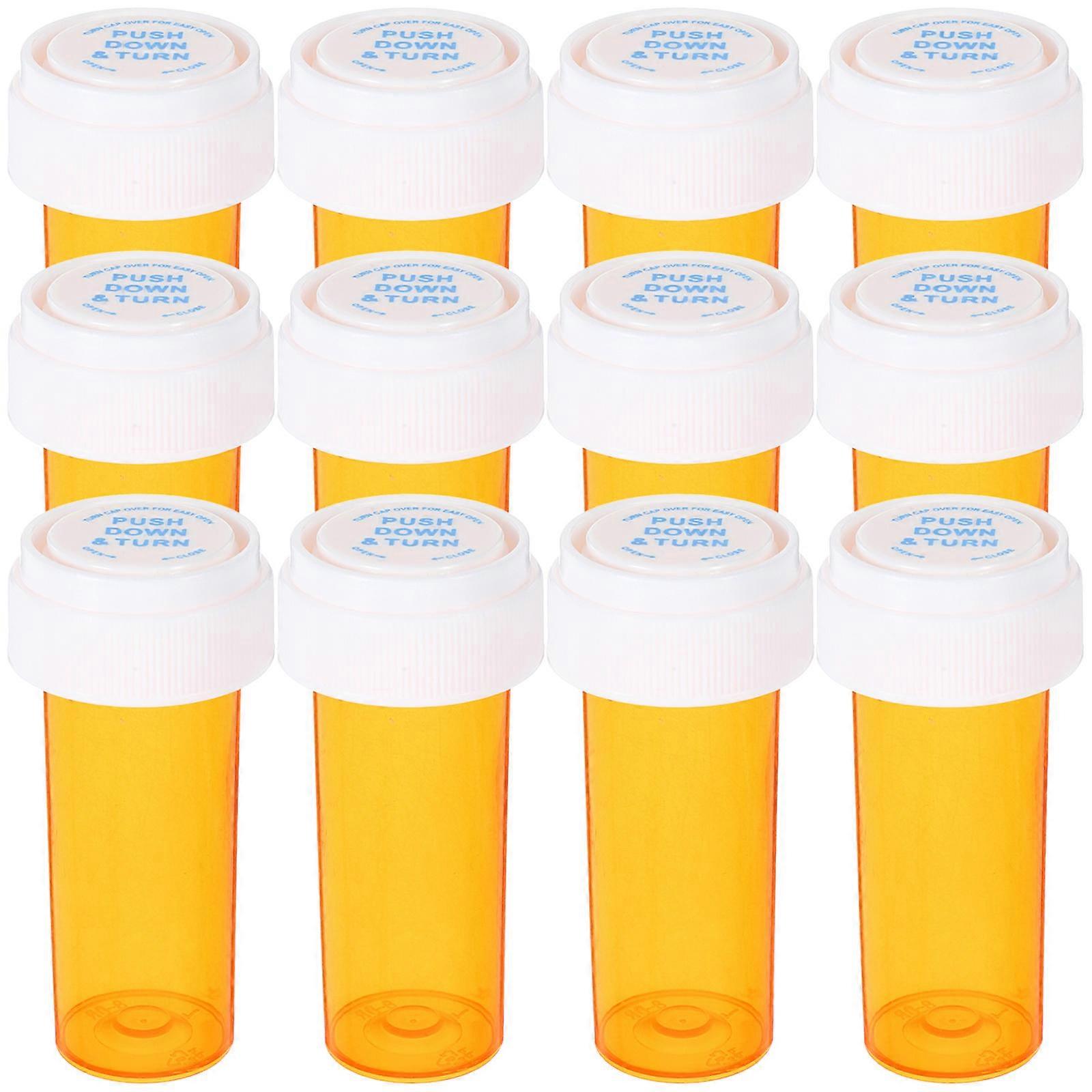 Here's a polished and professional product description for your **12pcs Portable Medicine Organizer Transparent Pill Container**:
**12PCS