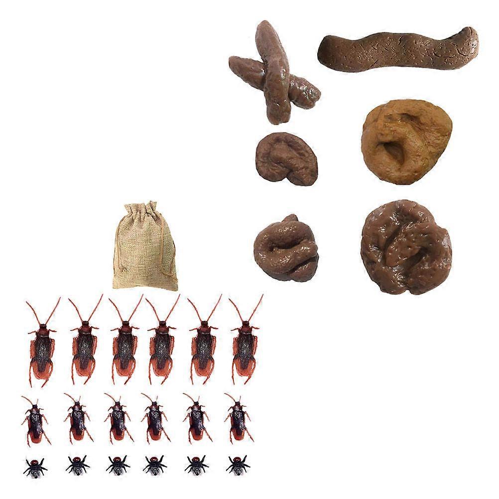 Plastic Simulation Poo Toy for Prank Use 1Set Realistic Feces