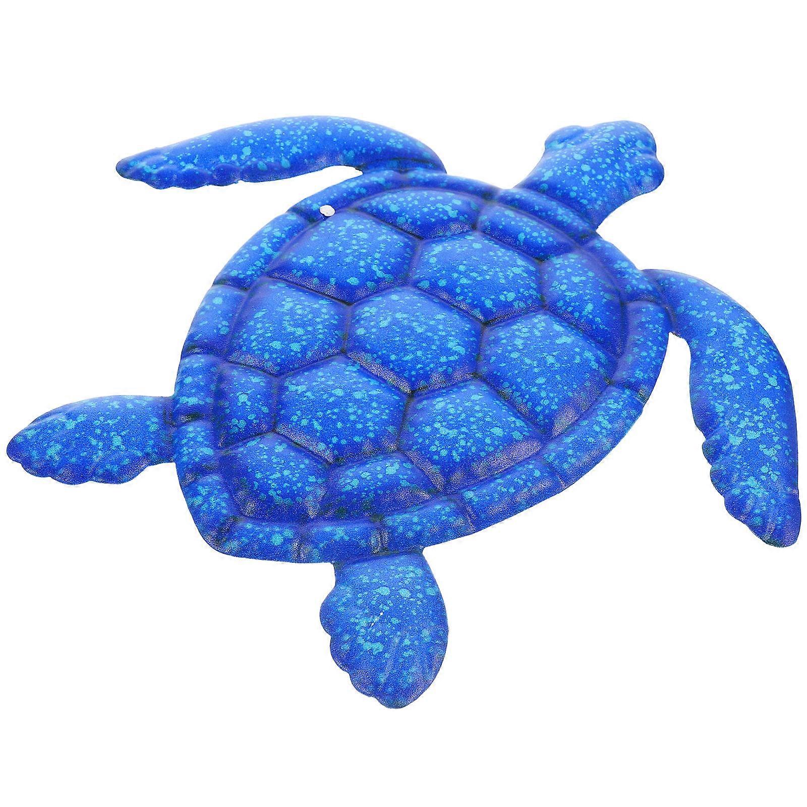 Blue Iron Turtle Pendents for Decoration Use with Realistic 3D Design Perfect for Indoor Outdoor Decor