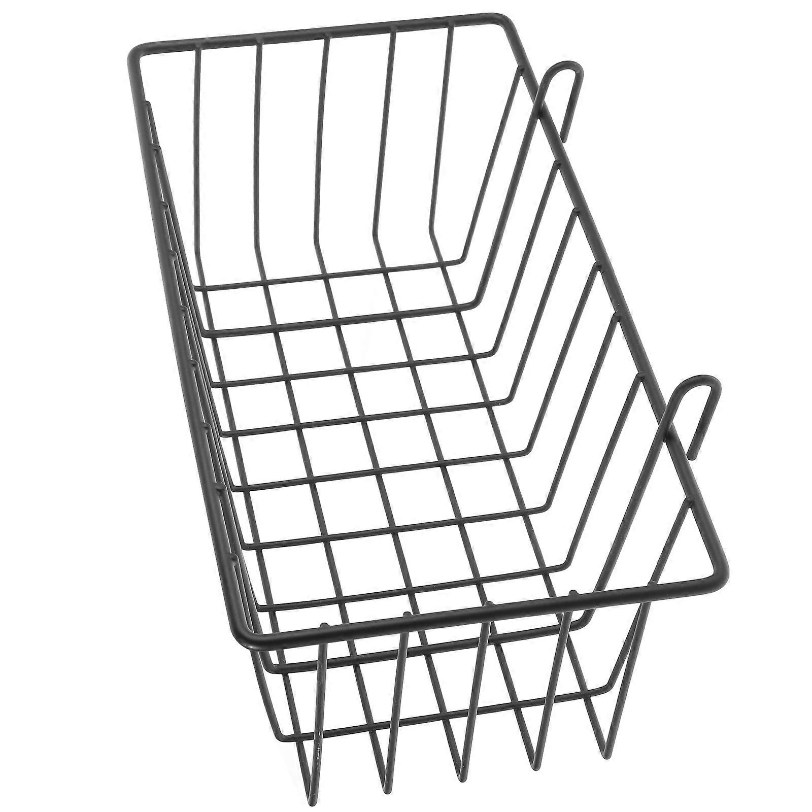 Hay Feeder Metal Rack Hay Holder for Rabbits Cage Attached Easy Access Keep Clean 1Set