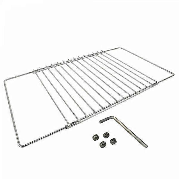 Herzberg HG-03213: Universal Baking Grid for Oven and Adjustable Toaster Rack