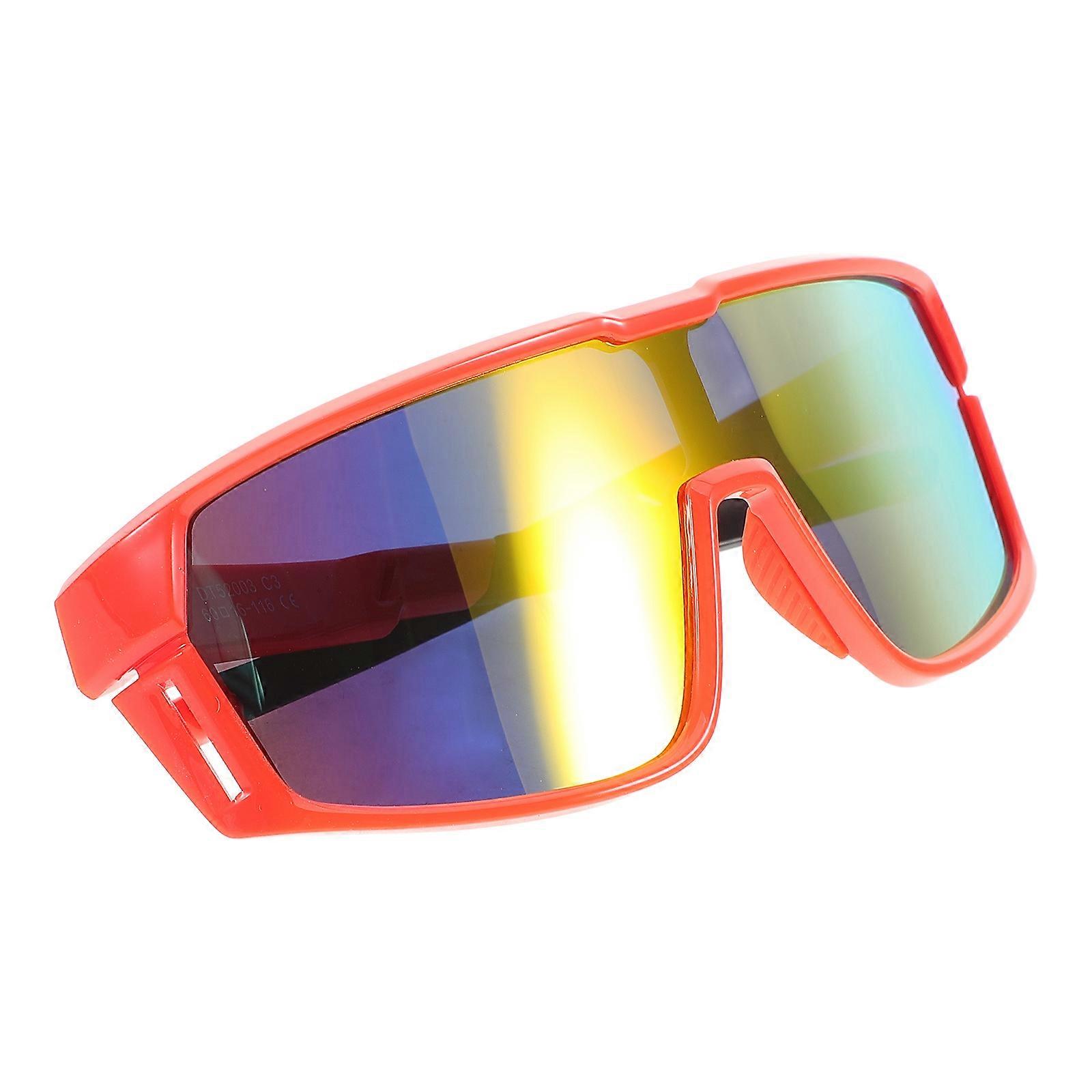 Flexible Silicone Material Kids Sunglasses For Youth Offering Protection Against Dust And Wind 1Set