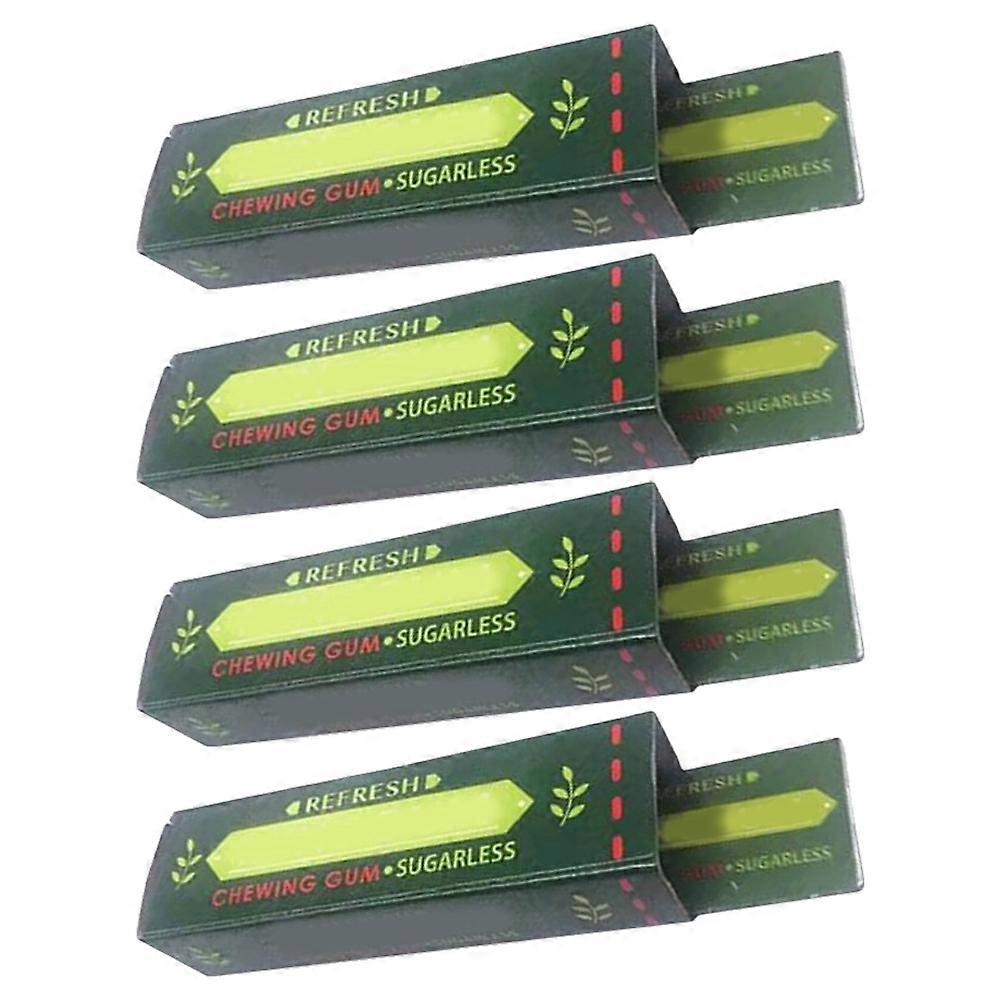 4Pcs Funny Chewing Gum Props For Children Teens And Adults In Novelty Style