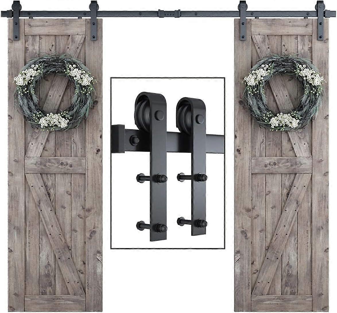 8 FT dobbel maskinvaresett, skyvedør