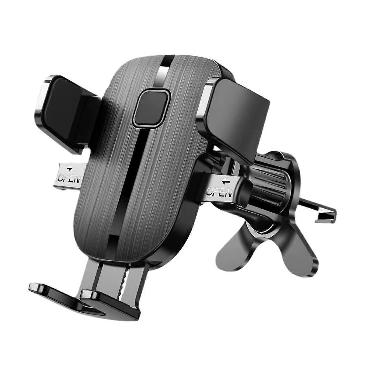 Car Mobile Phone Holder, Universal, Car Ventilation Holder, 360° Rotatable (Vertical Texture) 85x110mmB073