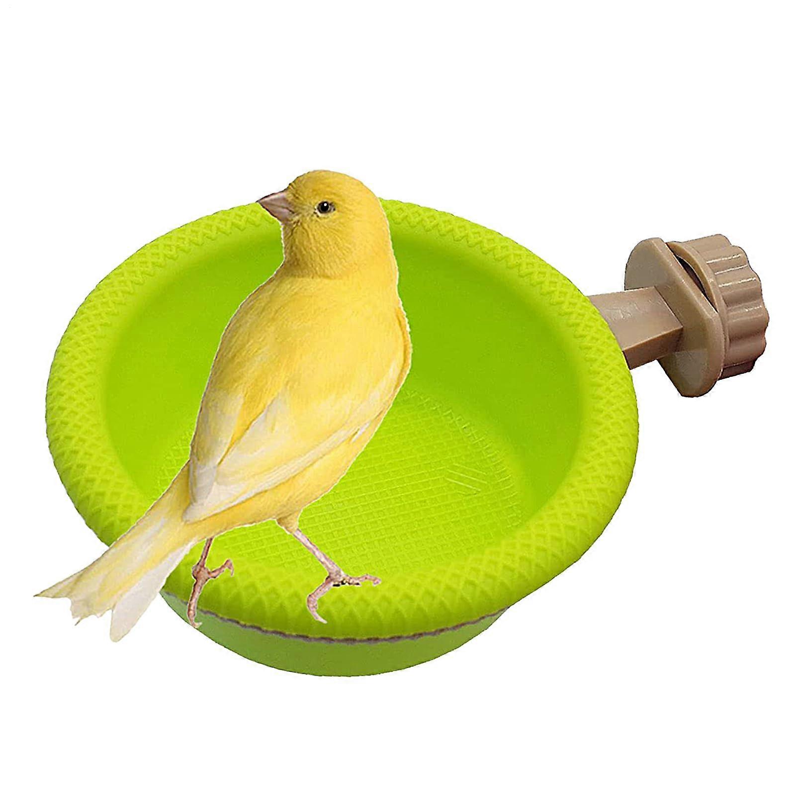 Portable Parrot Bath Basin, Medium Bath Container, Grooming Box For Cage, Pet Washing Set