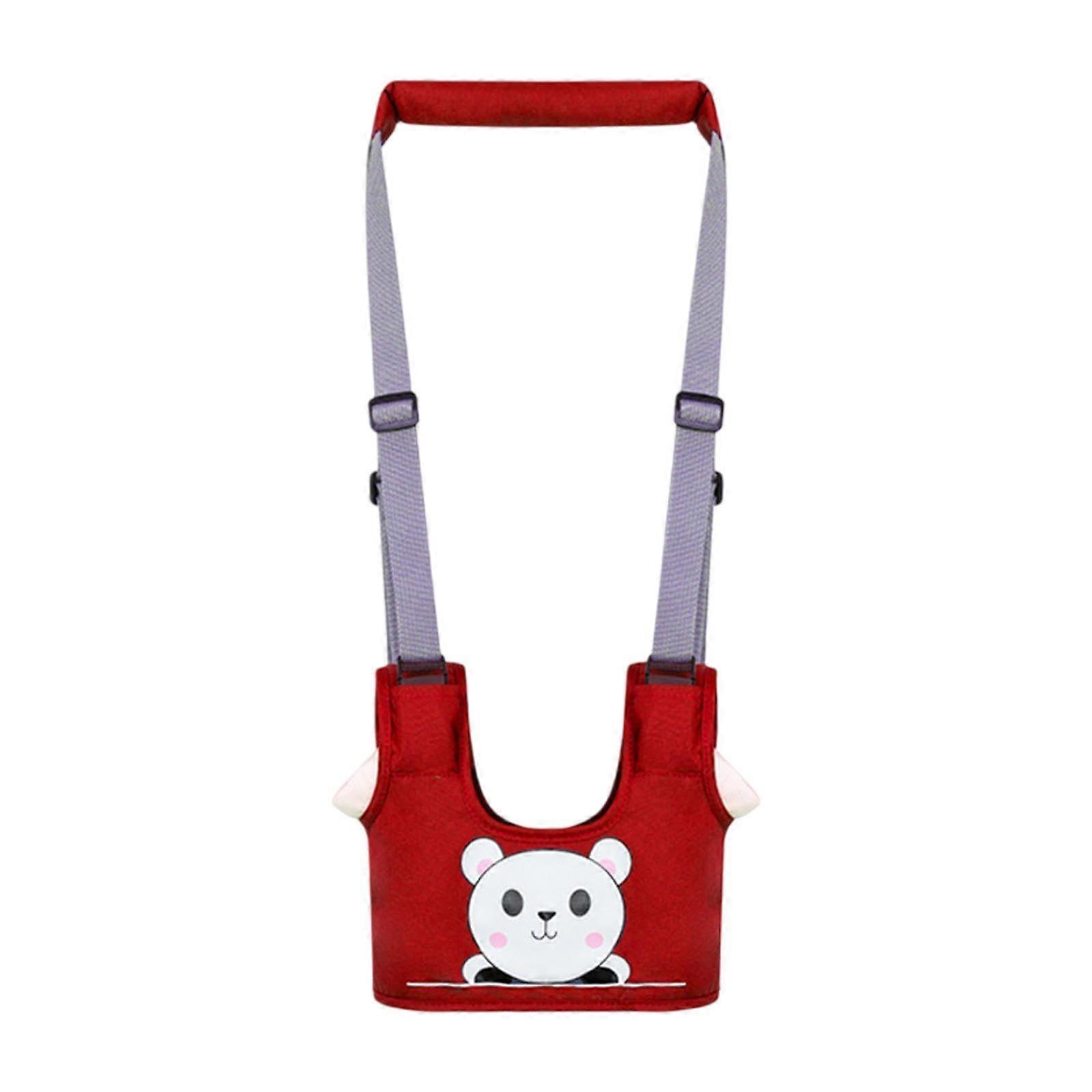 Hiking Strap Adjustable Comfortable Walking Aid for Children Red Supportive Assistive Device for Kids