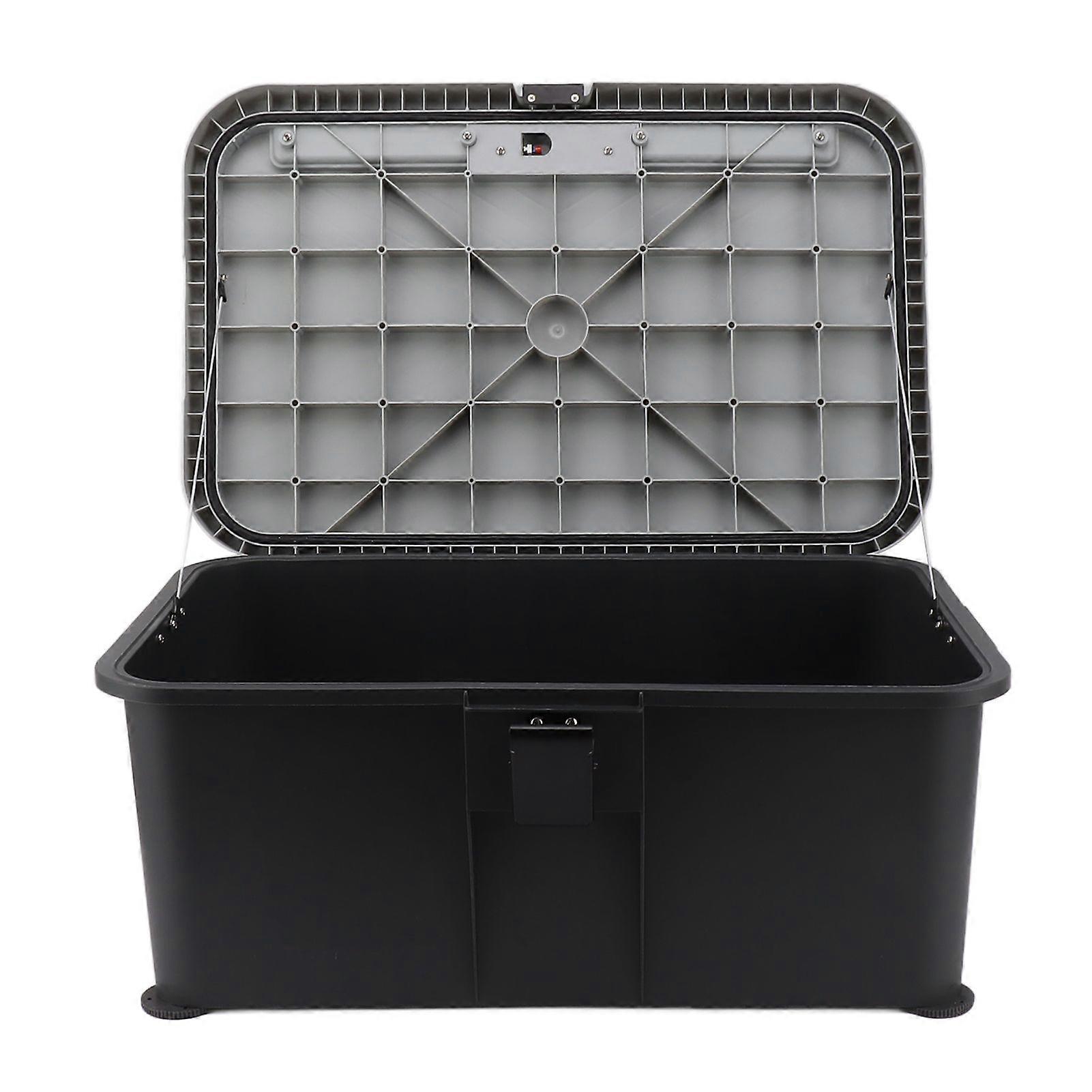 34L RV storage box waterproof and sturdy for campers