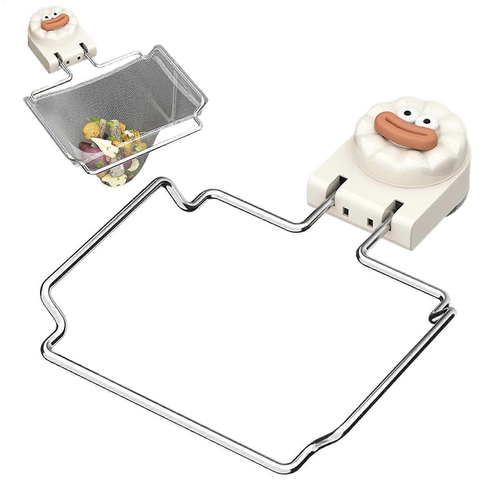 Food Catcher Filter Holder  Sink Mesh Bag  Foldable Strainer  MultiPurpose Storage Shelf