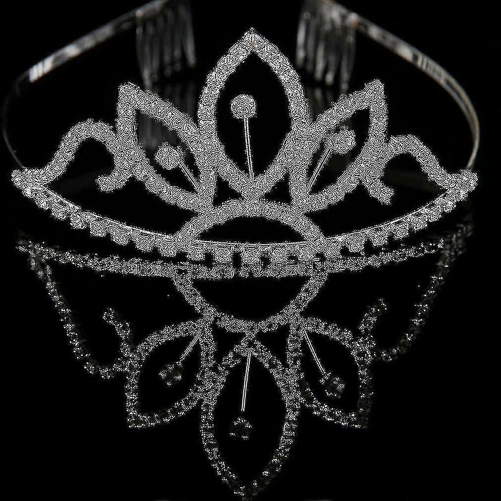 Brudekrone Hårkam Prinsesse Bryllup Tiara Hodeplagg