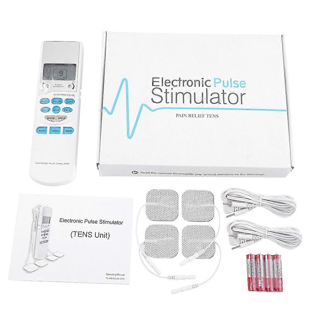 Portable Handheld Electronic Pulse Massager Body Relax Therapy Stimulator