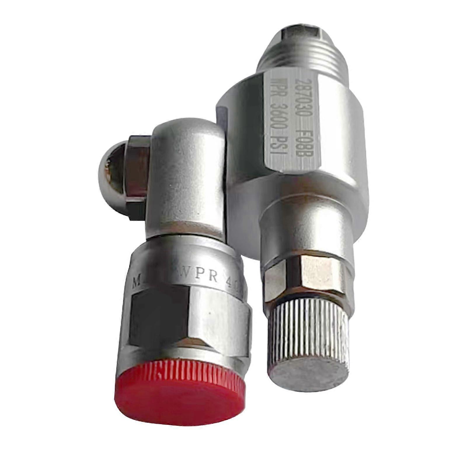 287030 CleanShot Shutoff Valve, Airless Spray Adapter, 3600 PSI Airless Paint Spray Swivel with Control Valve