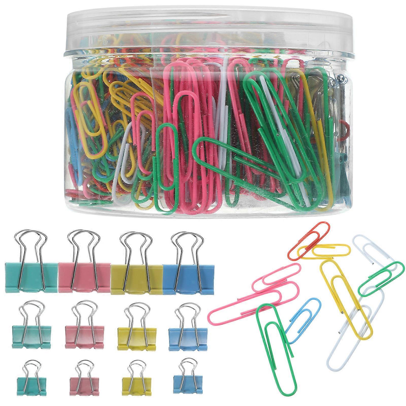 School Supplies Multi-Function Paper Clips Long Tail Clips Organizing Files 250Pcs