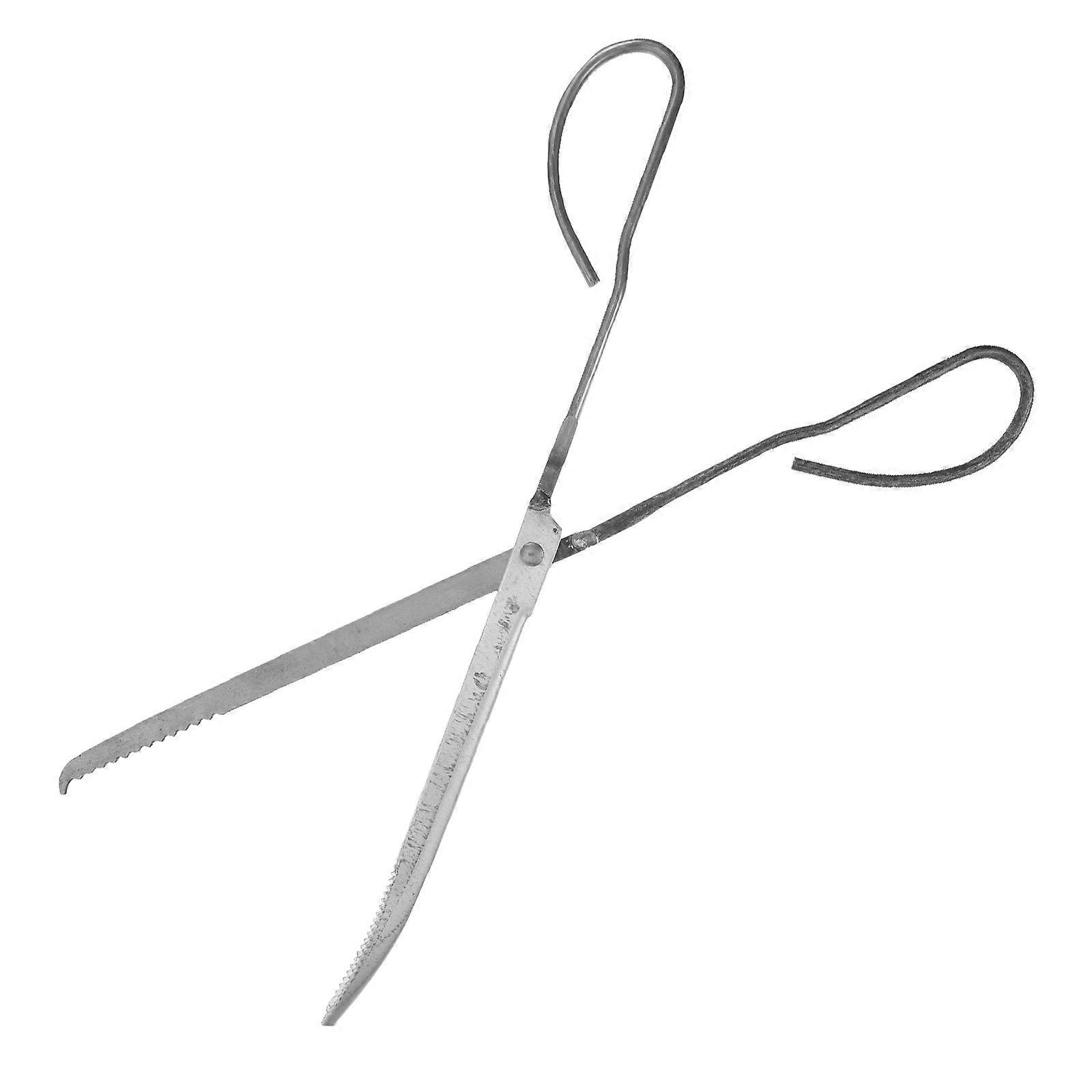 Trash Grabber Tool Iron Trash Clip Outdoor Tools Assorted Color Simple Design 1Pcs