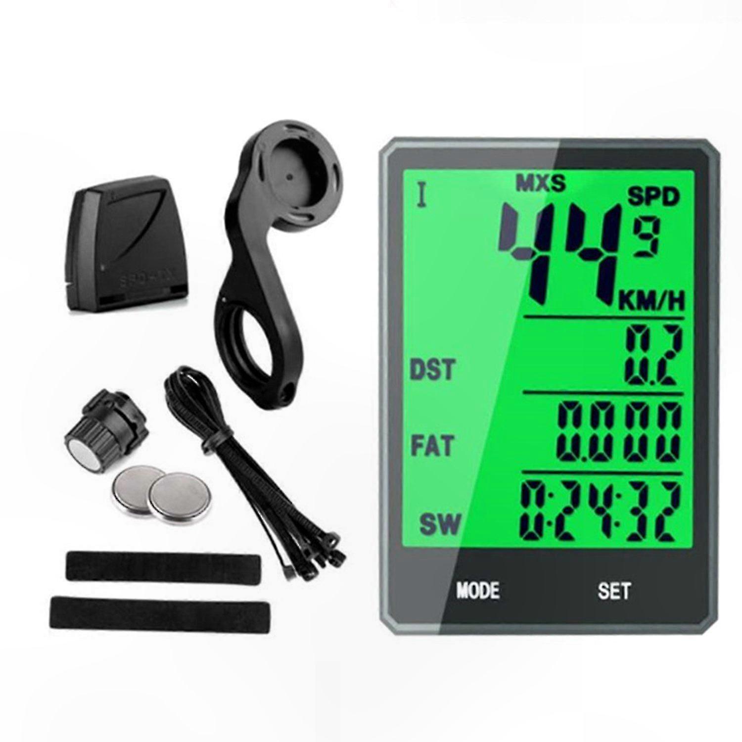 Outdoor Sports Tracker: Waterproof Cycling Performance Monitor with Odometer Functionality