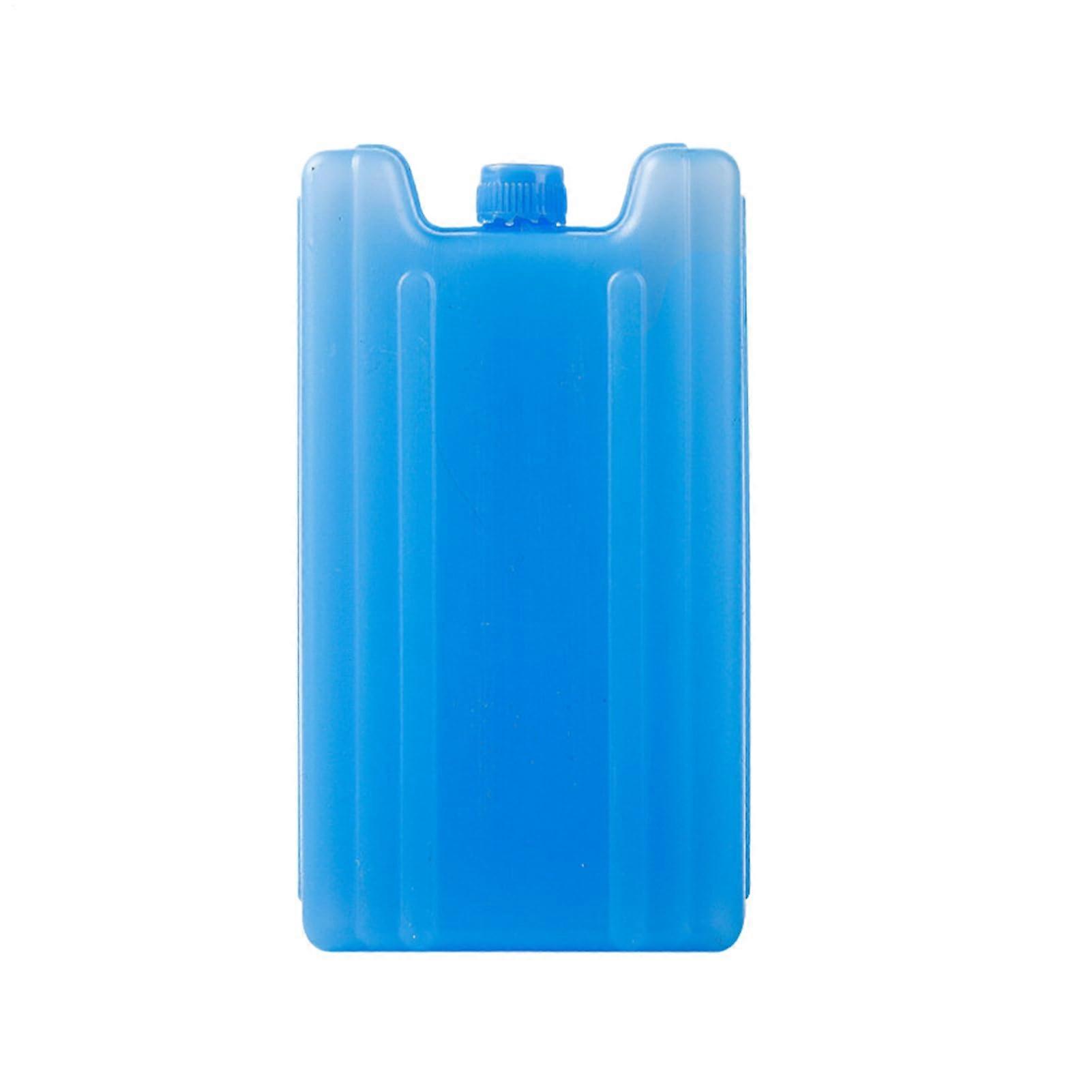 Ice blocks for coolers – Freezable cooling packs for travel, picnic, school, camping. Color: Blue.
