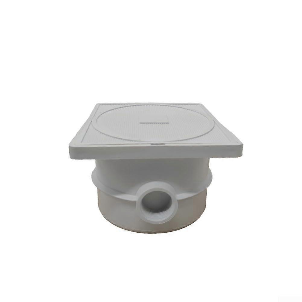 Safe Waterproof Junction Box for Underwater Electrical Supplies in Pools, UV Resistant, Durable PVC, 4 Inch Size, Easy Installation
