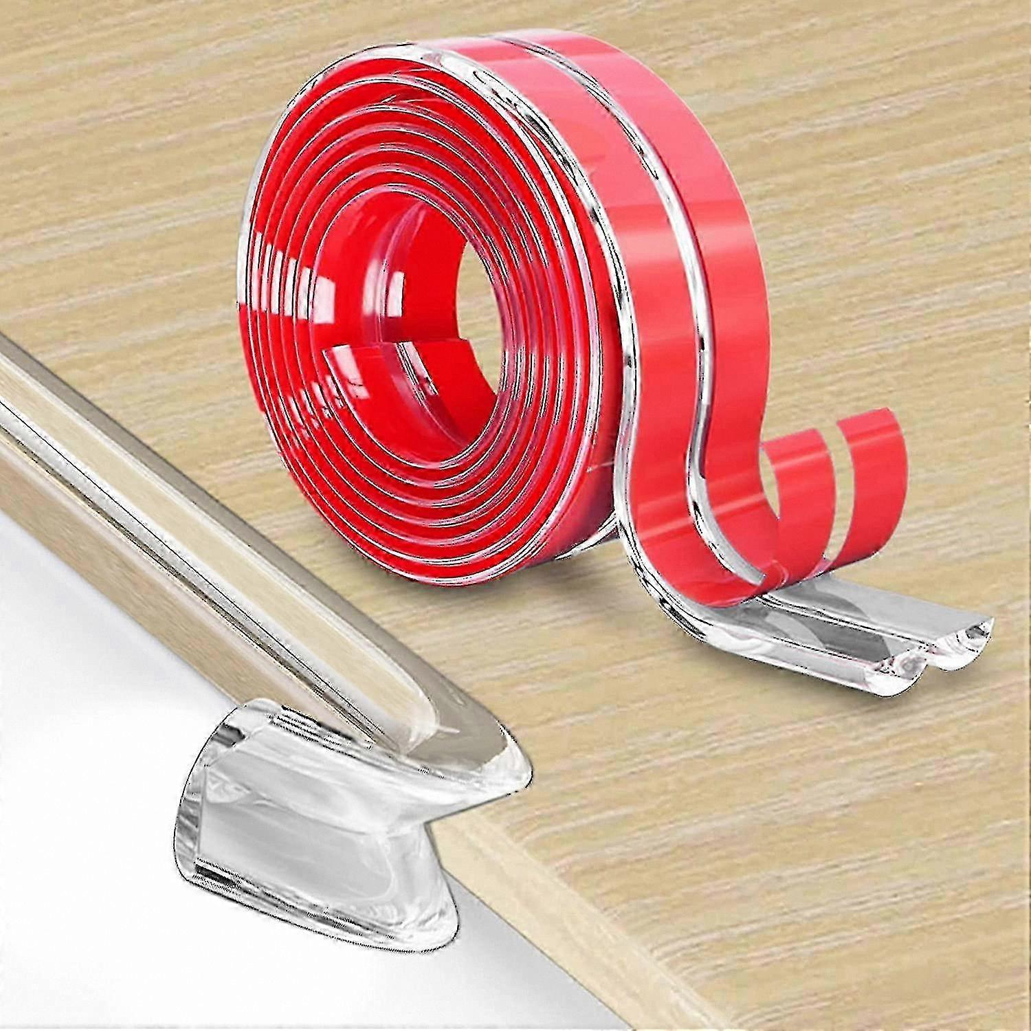 Soft Silicone Corner Guards, 3m Adhesive Strips for Child Safety on Tables, Cabinets, and Drawers