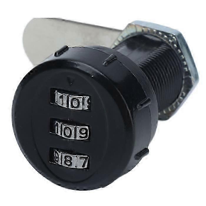 Combination Password Cam Lock 3-Digit Combination Camlock Mechanical Password Cam Lock for Home