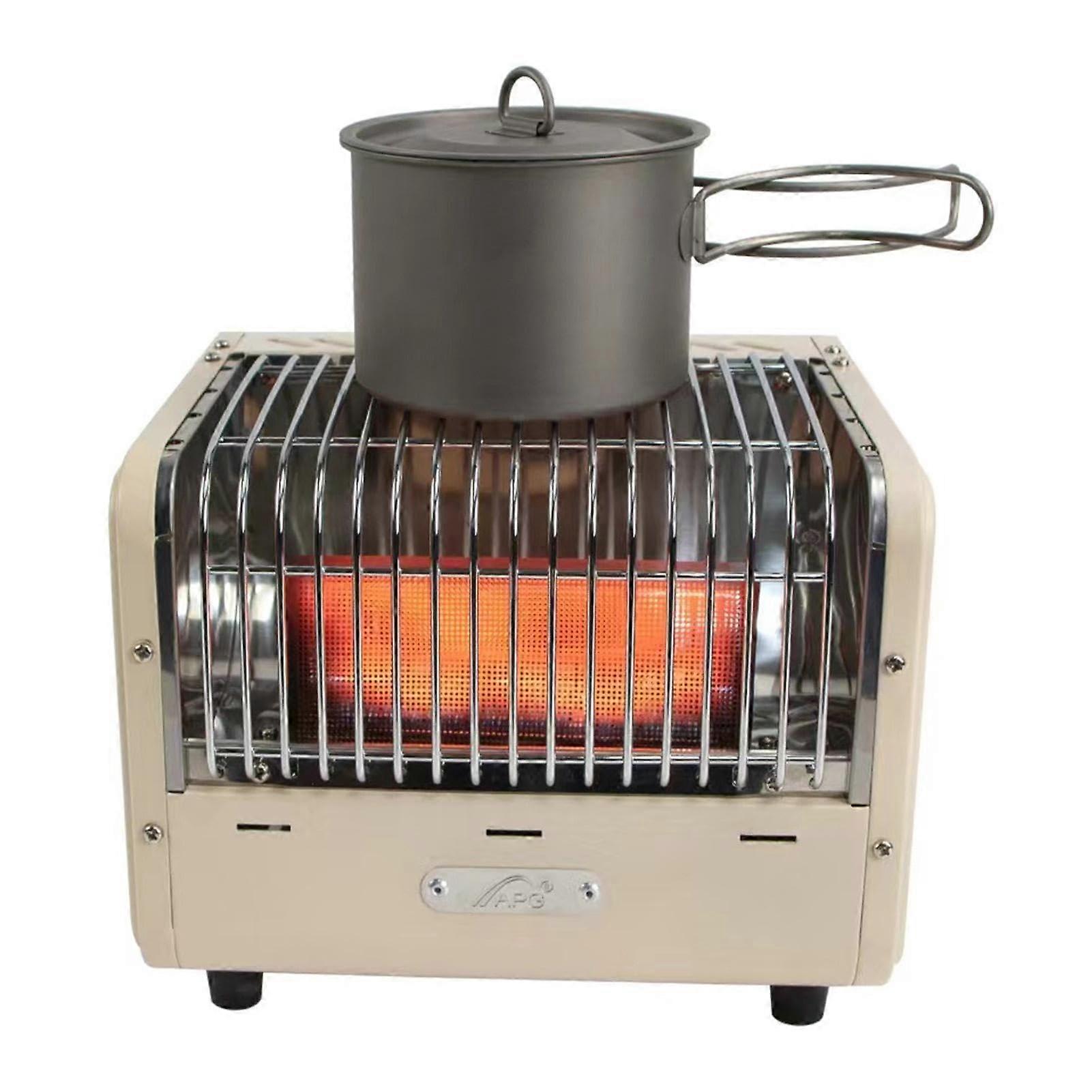 Camping Stove | Stainless Steel Outdoor Heater for Camping, Lightweight, Portable, Efficient Heating Solutions
