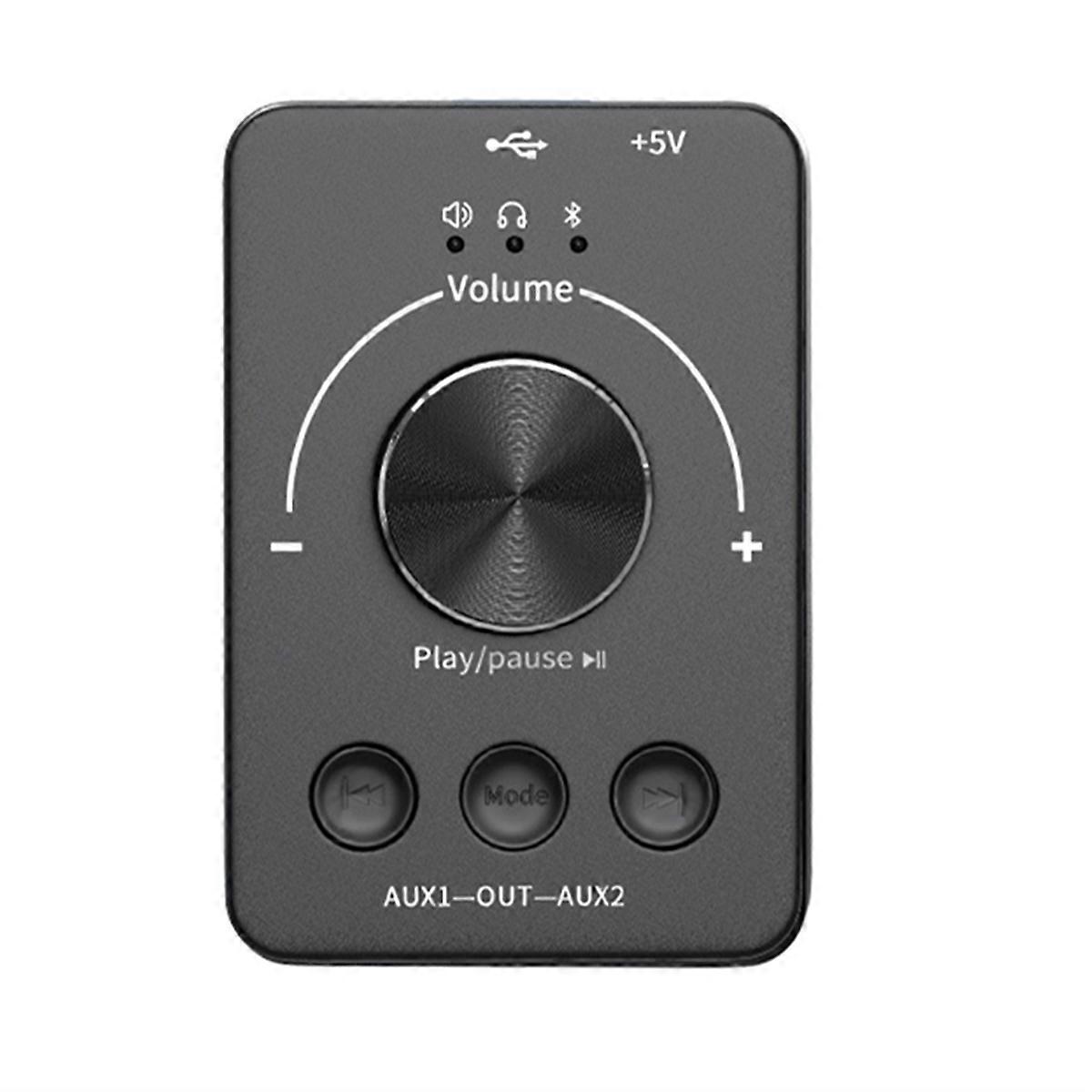 Volume Controller Support One-Click Mute 3 Volume Control Modes Bluetooth-Compatible Computer Volume Controller Knob