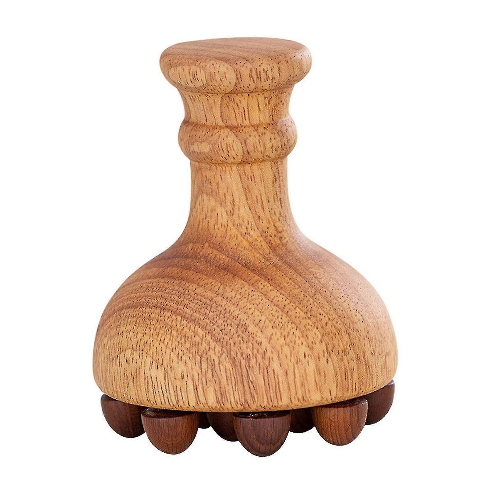 Wood Massage Brush Handheld Body Massager for Full Body Contouring Arms