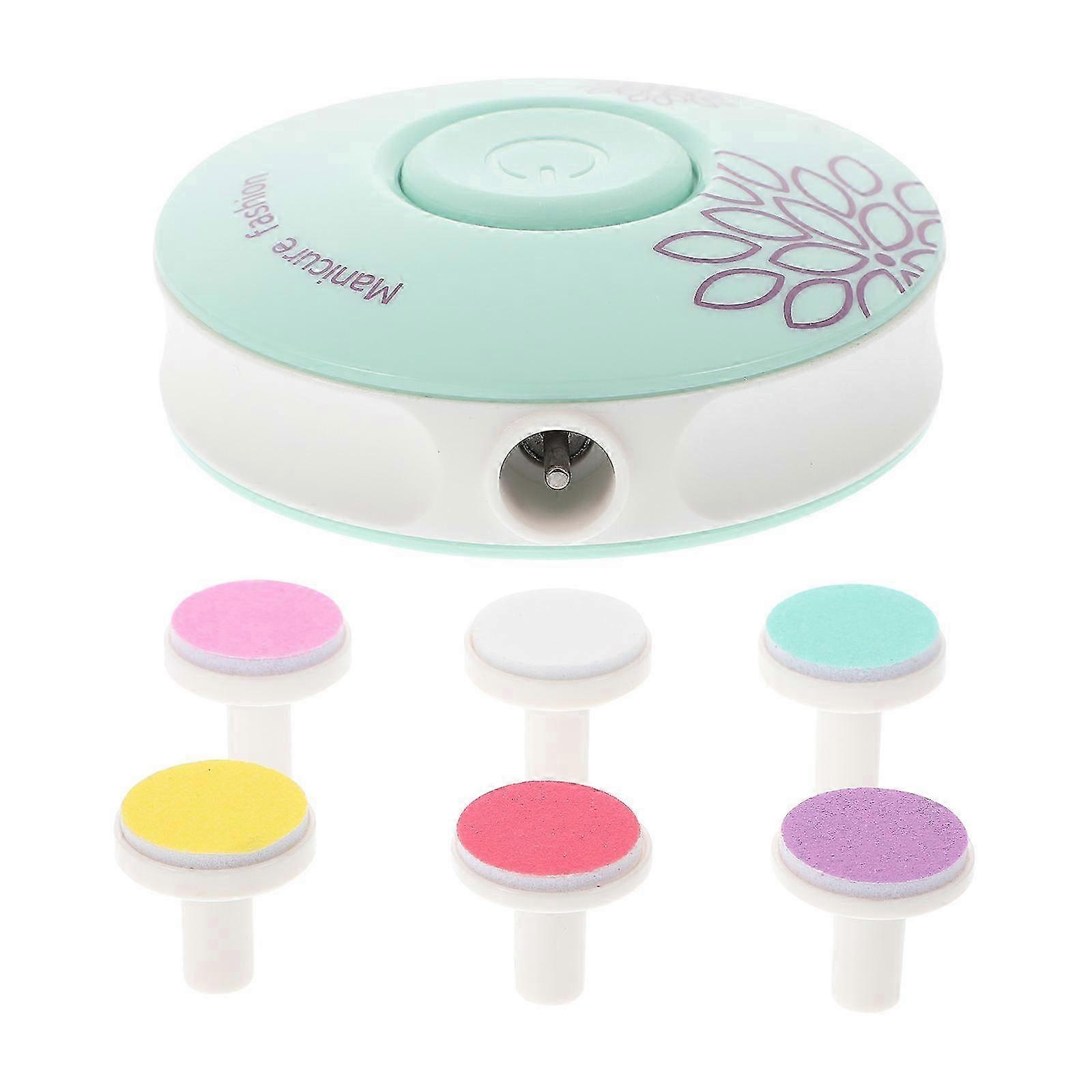 Smart Manikyr Polerare Elektriska Nagelfilare För Vuxna Trimmer Tånagel Trimning Mint Grön 1Set