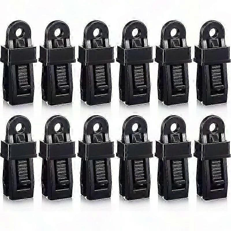 Multipurpose Tarp Clip with Strong Locking Handle for Camping, Secures Tightly