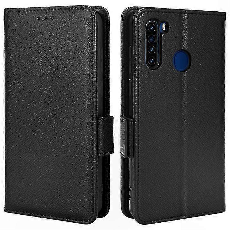 PU Leather Phone Case with Litchi Texture, Wallet Stand for A80 Pro/A80 Plus Protective Shell