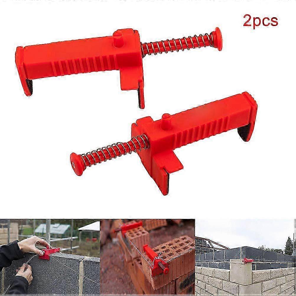 1 Pair Engineering Plastic Bricklaying Line Drawing Tool Brick Leveling Measuring Tool for Bricklayer