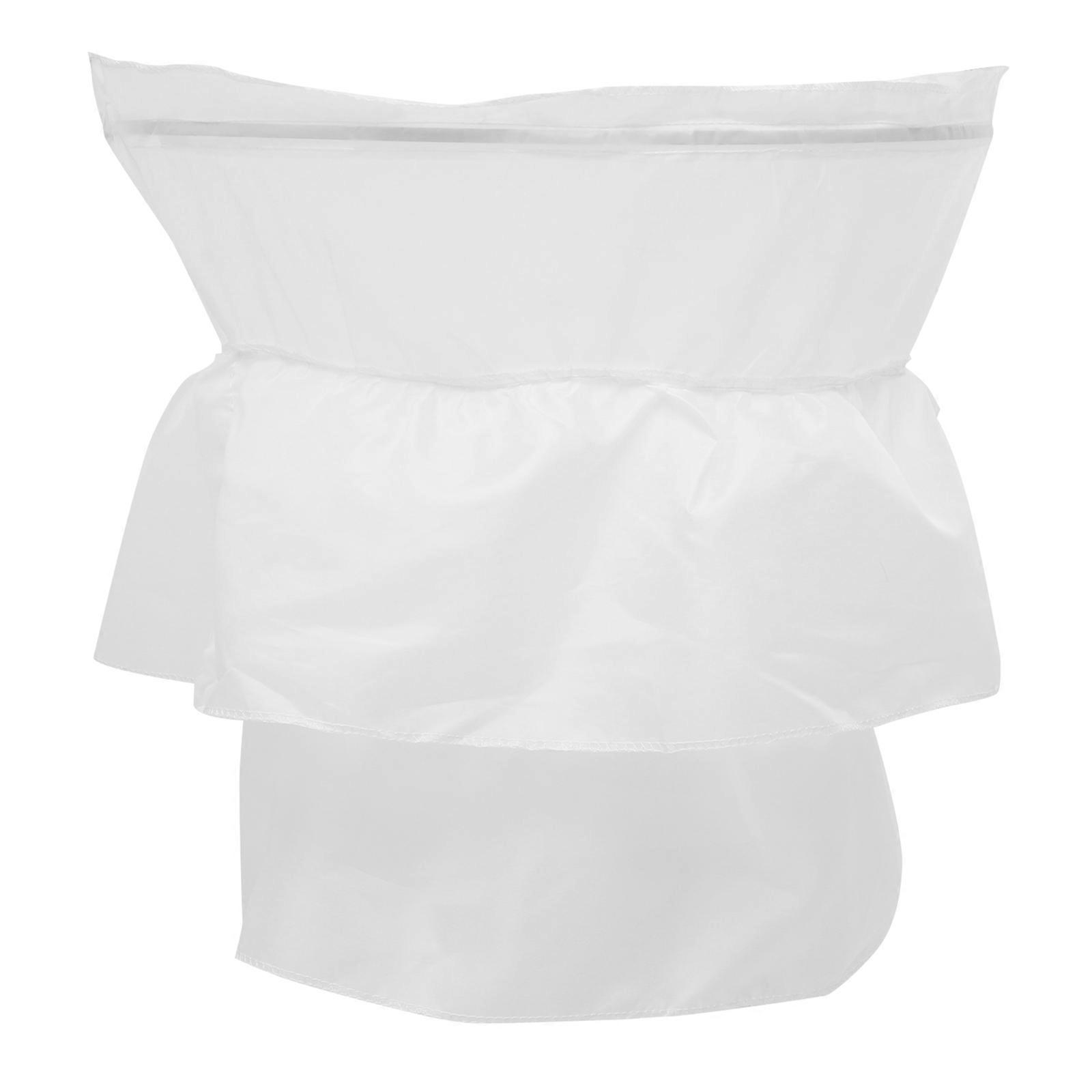 Girls Hoop Skirt Petticoat Lolita for Wedding Ceremony Party Cotton Mesh Double Layer Support 1Pack